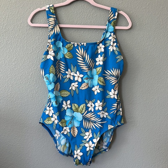 lands end swim tugless tank